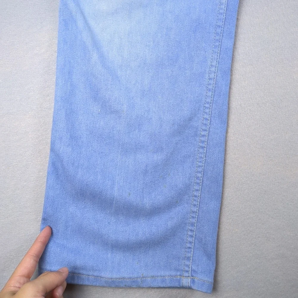 Vintage Levis Orange Tab Jeans Mens 38x29 Light Blue 80s Skosh More Room